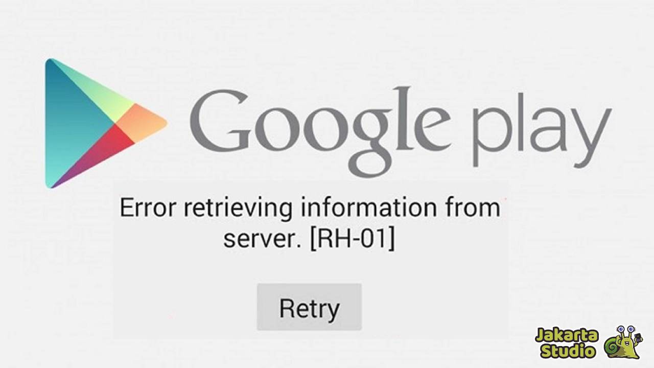 Solusi Error RH-01 Play Store 