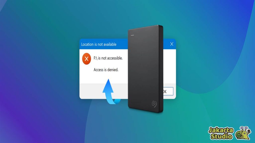 Solusi Hard Disk Not Accessible
