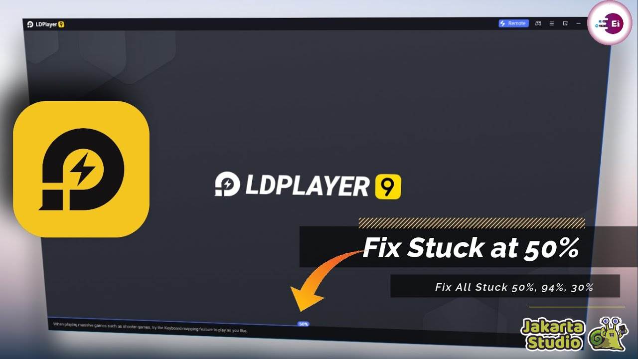 Solusi Loading LDPlayer Stuck