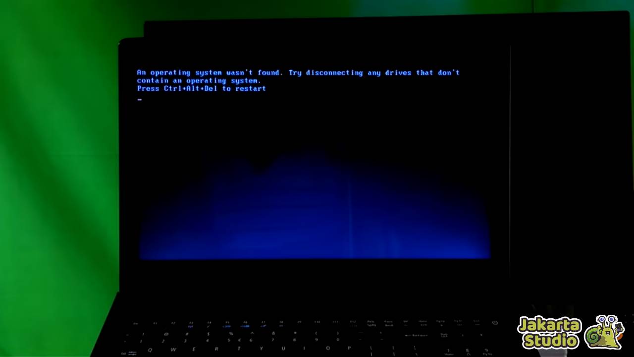 Solusi Operating System Not Found 
