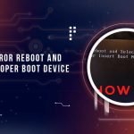 Solusi Reboot and select Proper Boot Device