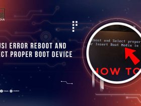Solusi Reboot and select Proper Boot Device