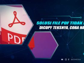 Solusi Teks PDF Tidak Bisa Dicopy