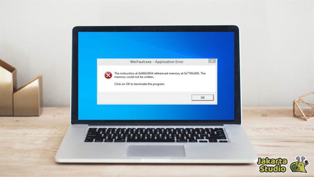 Penyebab dan Solusi Werfault.exe Application Error