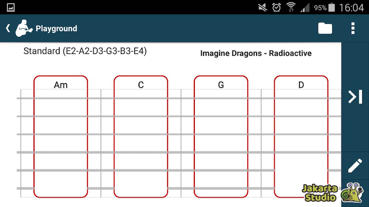 Aplikasi Stem Gitar di HP Android