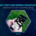 Arti Dry Text dan Skena WA