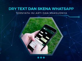 Arti Dry Text dan Skena WA