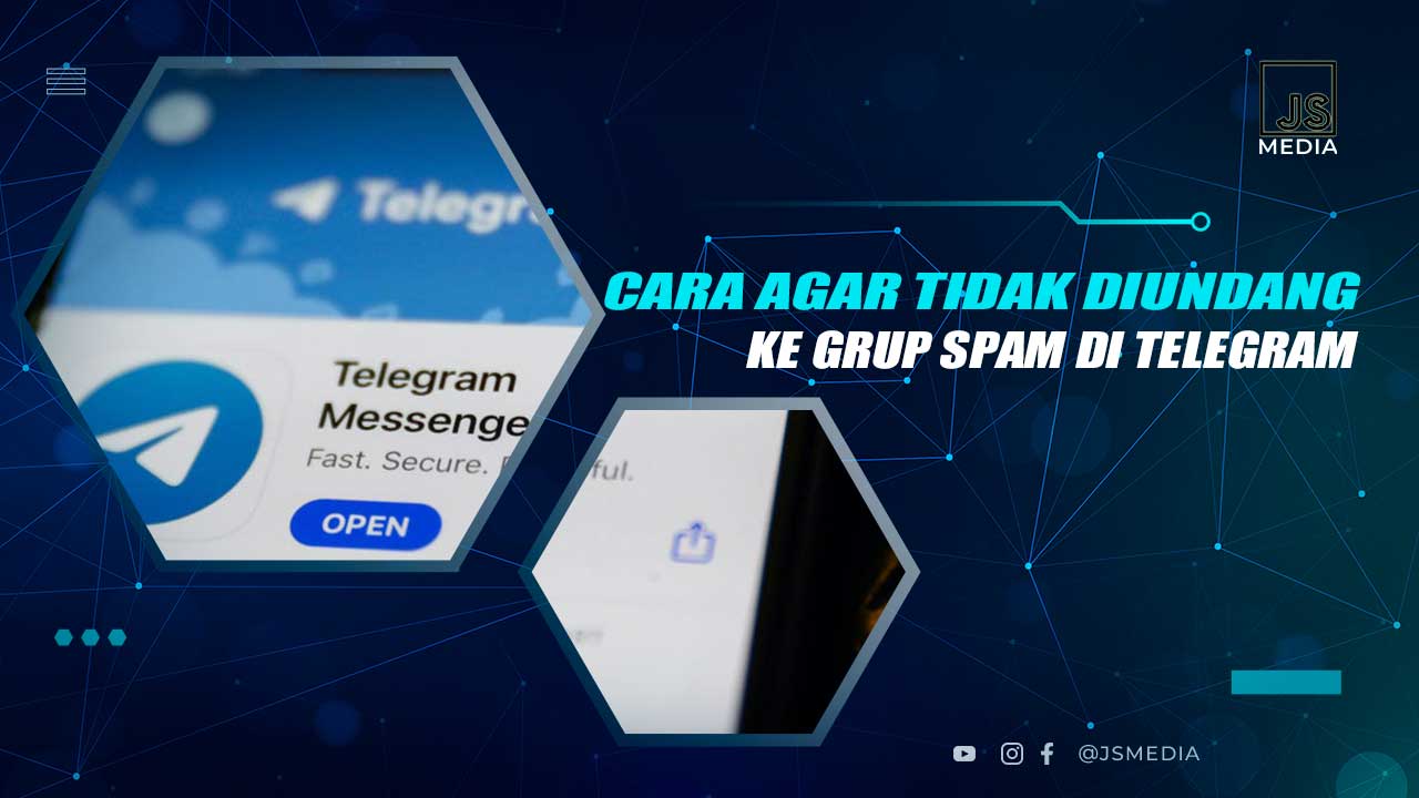 Cara Agar Tidak Diundang Grup Spam Telegram