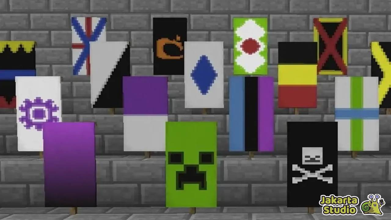 Cara Membuat Banner Minecraft 