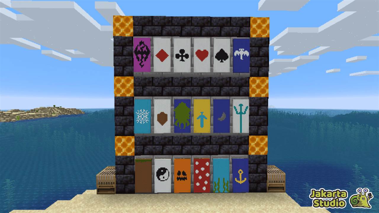 Cara Membuat Banner Minecraft 