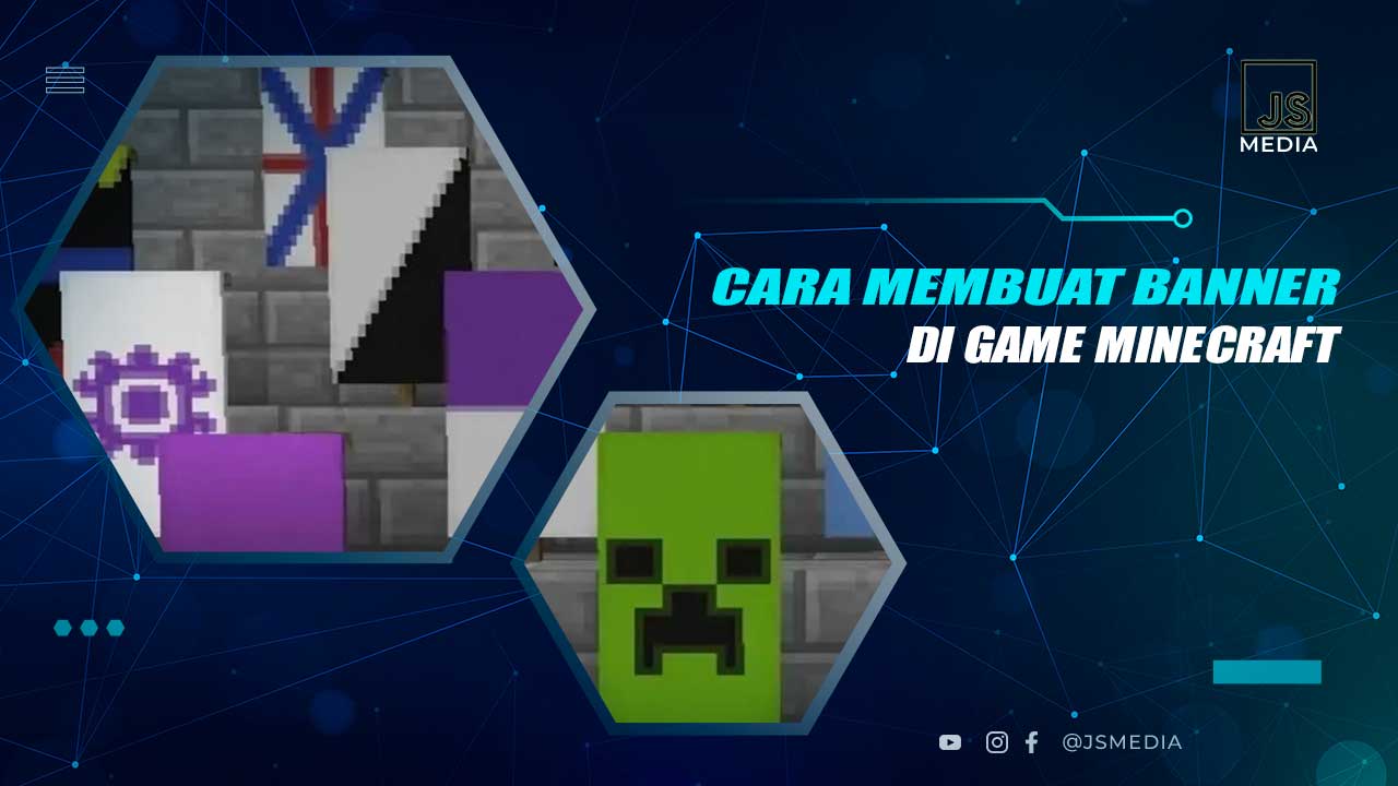 Cara Membuat Banner Minecraft