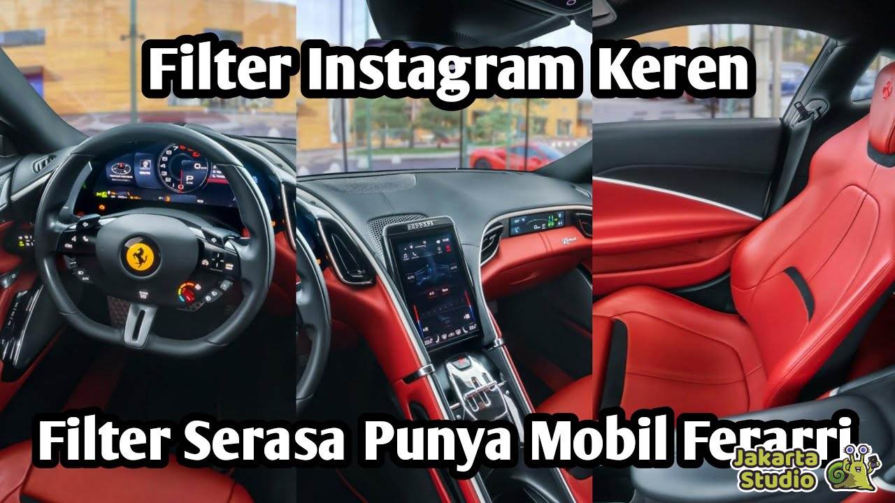 Cara Mendapatkan Filter Ferrari Instagram