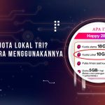 Cara Menggunakan Kuota Lokal Tri