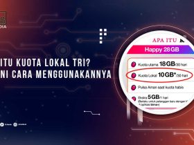 Cara Menggunakan Kuota Lokal Tri