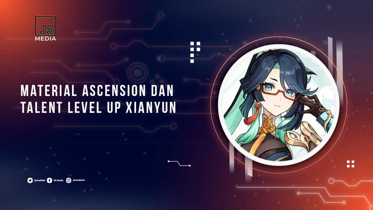 Material Ascension dan Talent Level Up Xianyun