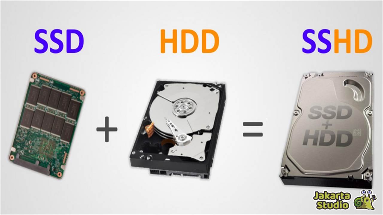 Perbedaan SSHD Dengan HDD dan SSD