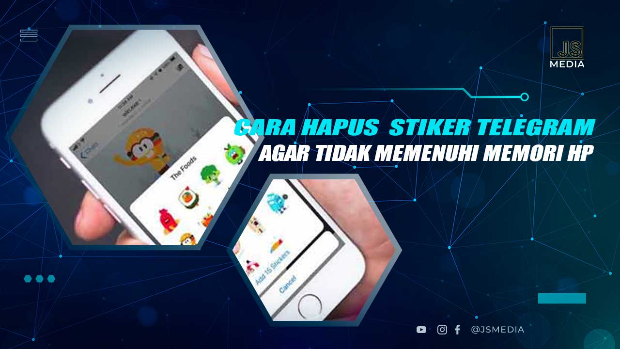 Cara Hapus Stiker Telegram