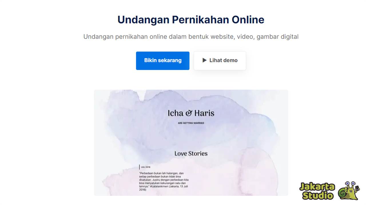 Cara Membuat Undangan Pernikahan Online