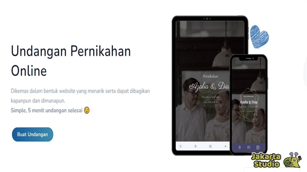 Cara Membuat Undangan Pernikahan Online