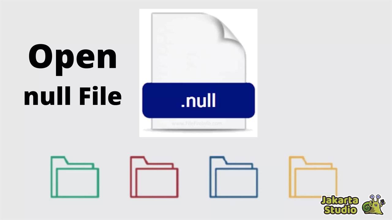 Cara Membuka File Null di HP dan PC