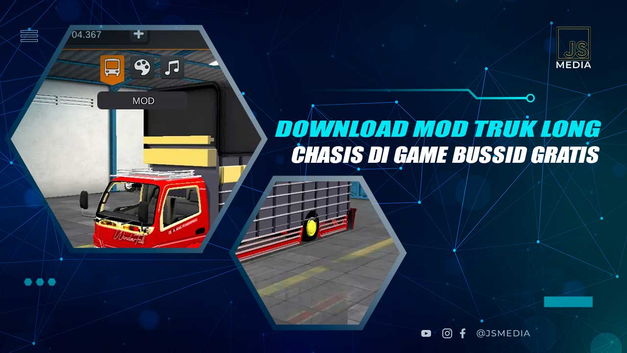 Download Mod Truk Long Chasis BUSSID