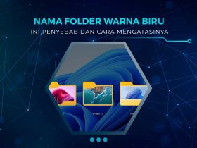 Kenapa Nama Folder Warna Biru