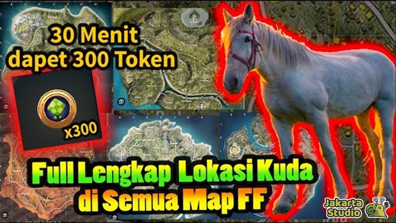 Lokasi Patung Kuda di Free Fire