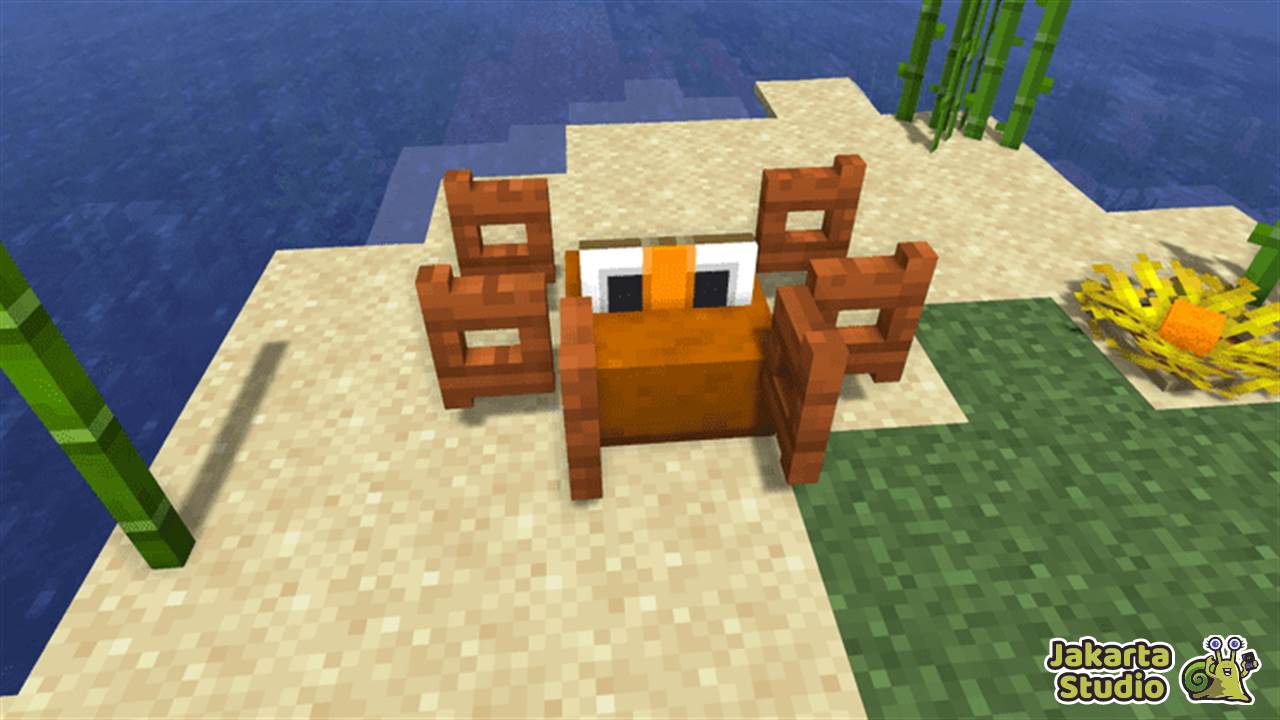 Mengenal Mob Crab di Minecraft