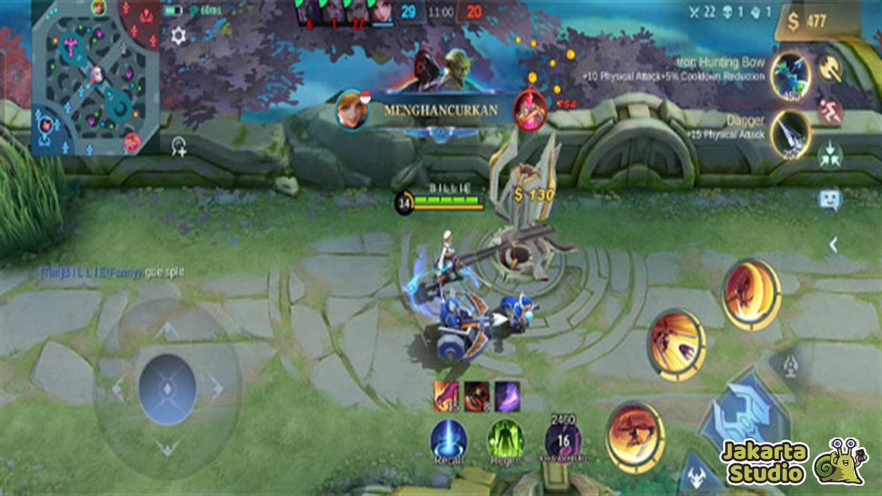 Pengertian Split Push Mobile Legends