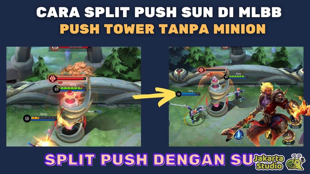 Pengertian Split Push Mobile Legends