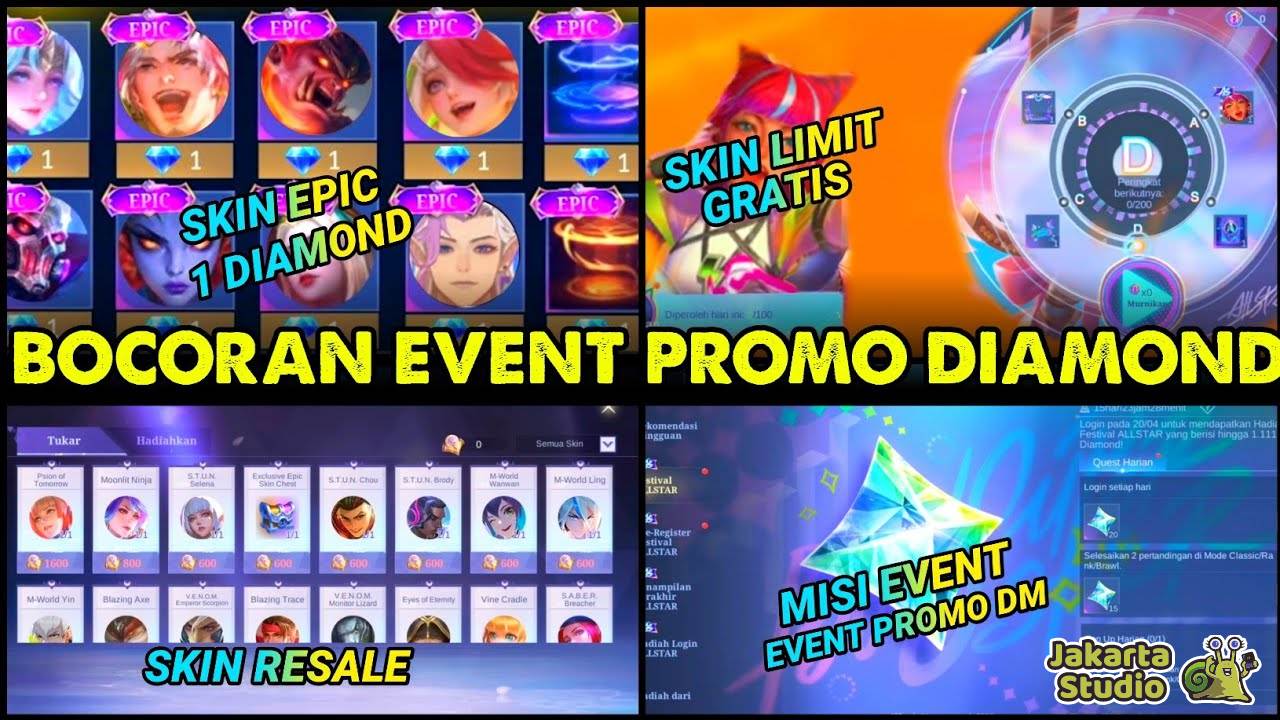 Promo Diamond All Star MLBB