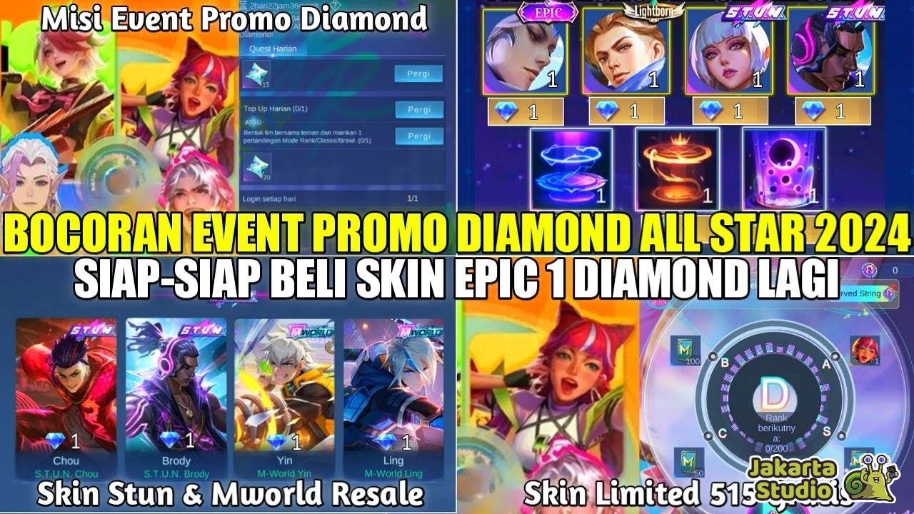 Promo Diamond All Star MLBB