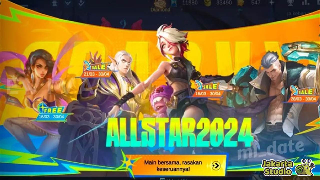 Promo Diamond All Star MLBB