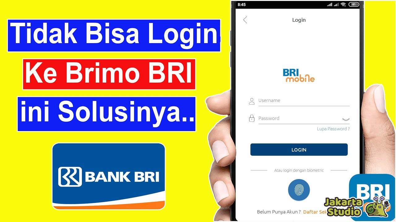 Solusi BRIMO Susah Login