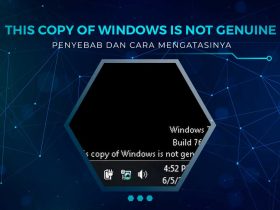 Solusi Windows 7 Not Genuine