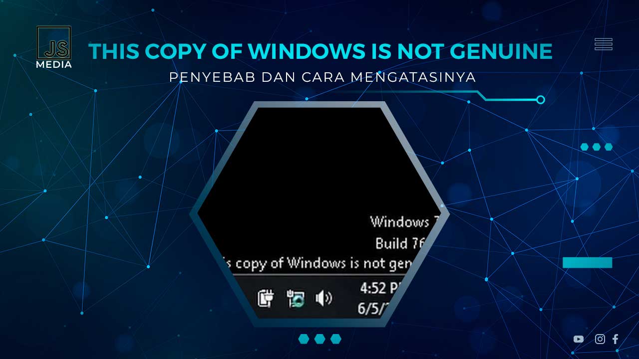 Solusi Windows 7 Not Genuine