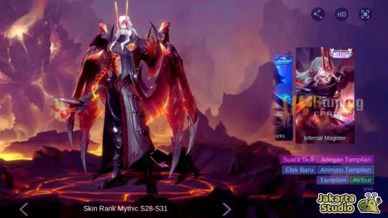 Urutan Skin Mobile Legends