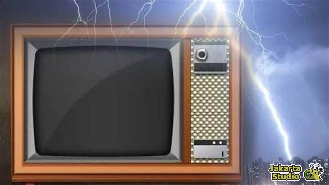 Apakah TV Kena Petir Bisa Diperbaiki