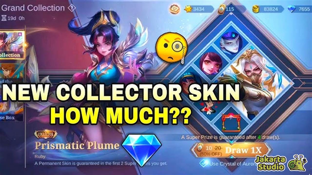 Butuh Berapa CoA Untuk Skin Collector