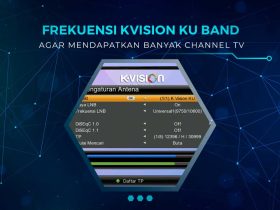 Frekuensi K-Vision KU Band Terbaru 2024 Lengkap