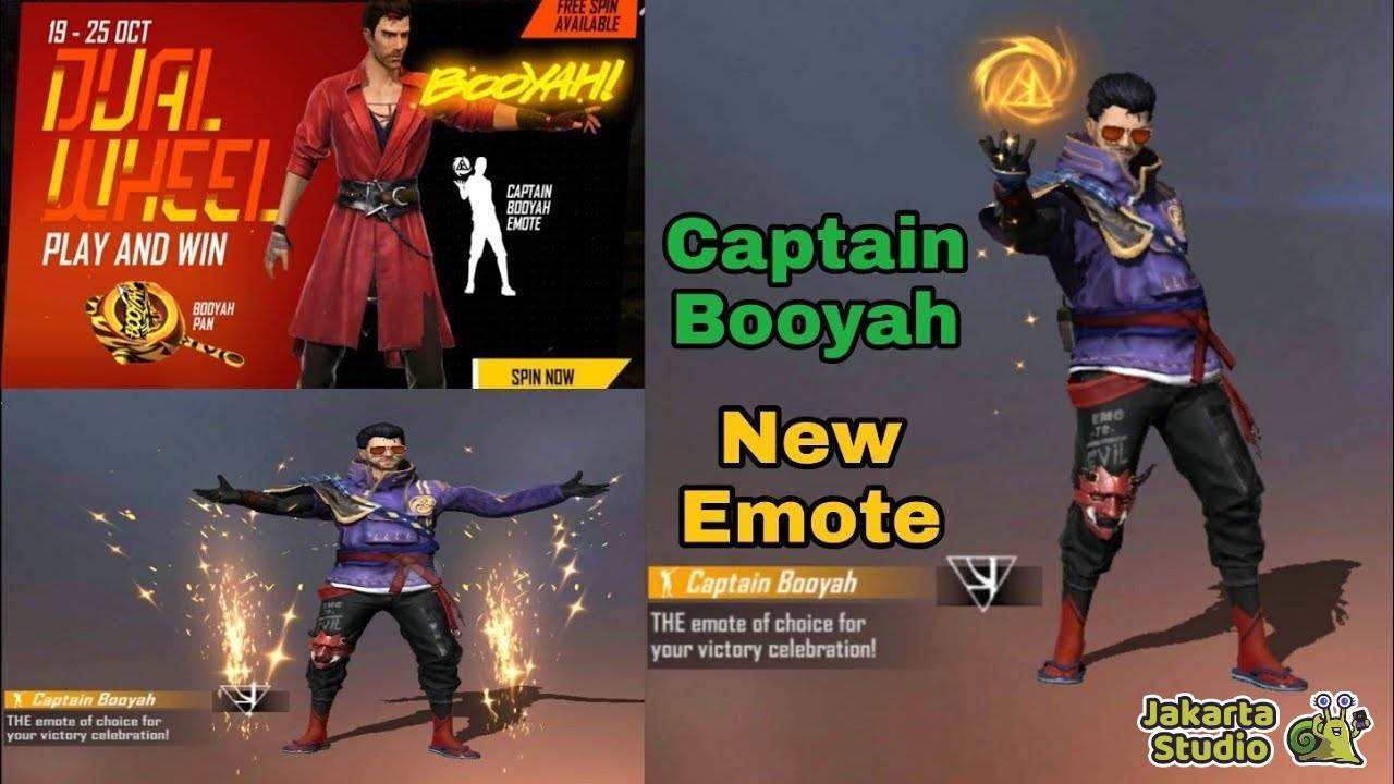 Harga Emote Captain Booyah F