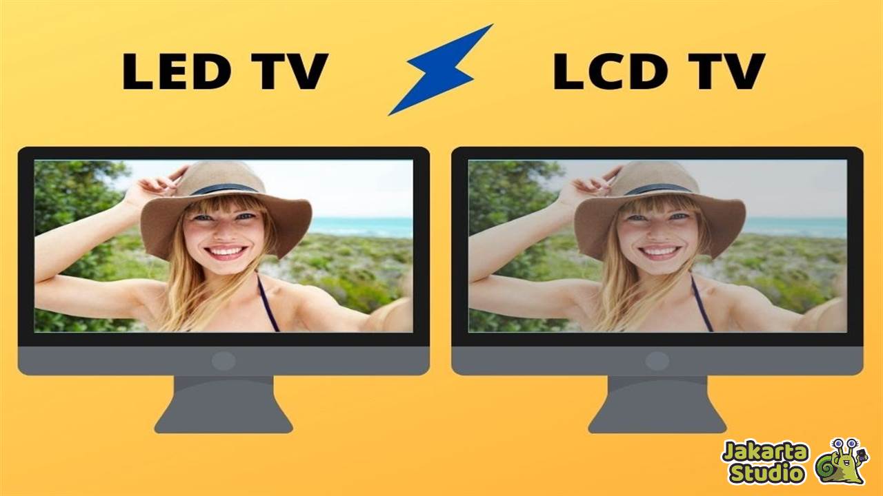 Perbedaan TV LED dan LCD
