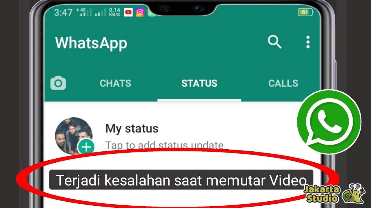 Solusi WA Tidak Bisa Putar Video 