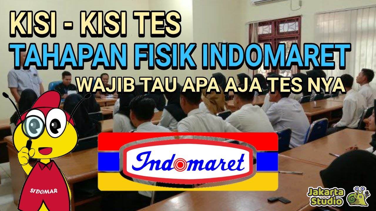 Tahapan Tes Fisik Calon Karyawan Indomaret