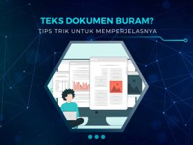 Cara Memperjelas Tulisan Dokumen
