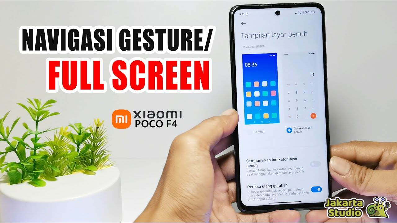 Cara Mengaktifkan Gesture Mode Xiaomi
