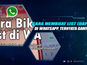 Cara Membuat List Whatsapp