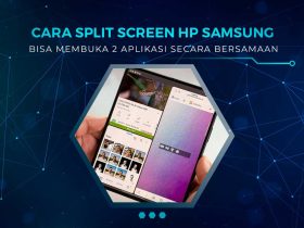 Cara Split Screen HP Samsung