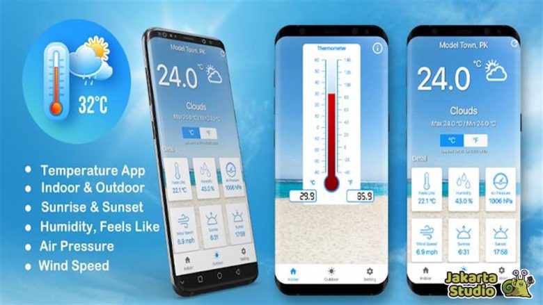 Aplikasi Pengukur Suhu Ruangan yang Akurat di Android