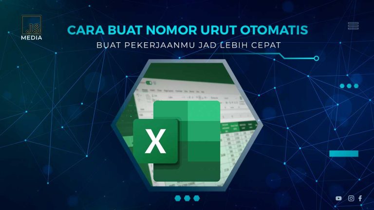 Cara Membuat Nomor Urut Otomatis di Microsoft Excel